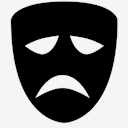 tragedy,mask