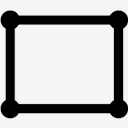 rectangle,stroked