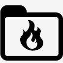 burn,folder