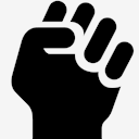 clenched,fist