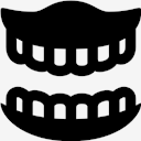 false,teeth