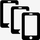 multiple,smatphones