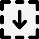 square,down