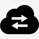 Cloud,Connection,Black