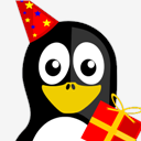 Happy,Birthday,Tux