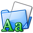 folder,font