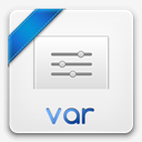 var