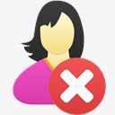 Female,user,remove