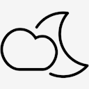 Cloud,Moon
