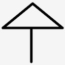 Triangle,ArrowUp