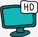 monitor,HD