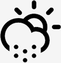 Cloud,Snow,Sun
