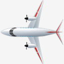 Airplane,Top,Red