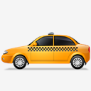 Taxi,Left,Yellow