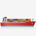 ContainerShip,Right,Red,Ship