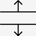 arrows,expand,vertical