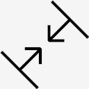 arrows,shrink,diagonal