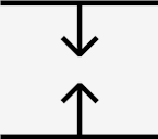 arrows,shrink,vertical