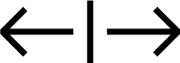 arrows,stretch,horizontal