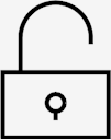 lock,open