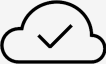 cloud,check
