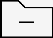 folder,minus