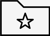 folder,star