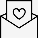 mail,heart