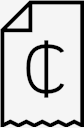 receipt,cent