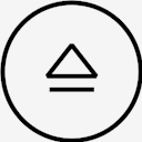 music,eject,button