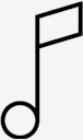 music,note,single