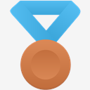 Bronze,metal,blue
