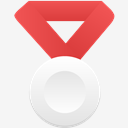 Silver,metal,red