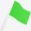 Flag,green