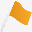 Flag,orange