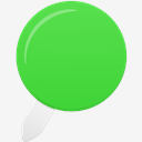 Pin,green