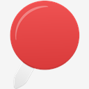 Pin,red