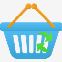 shopping,basket,refresh