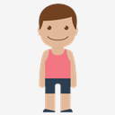 little,boy,pink