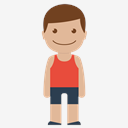 little,boy,red
