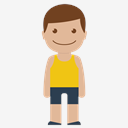 little,boy,yellow