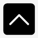 chevron,up,square