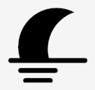 misty,moon