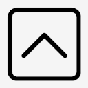 chevron,up,square