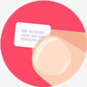 Hand,holding,business,card