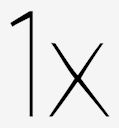 1x