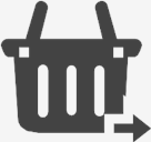 basket,arrow,right