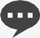 bubble,message,dot