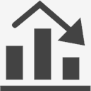 chart,column,decrease