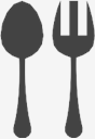 spoon,fork